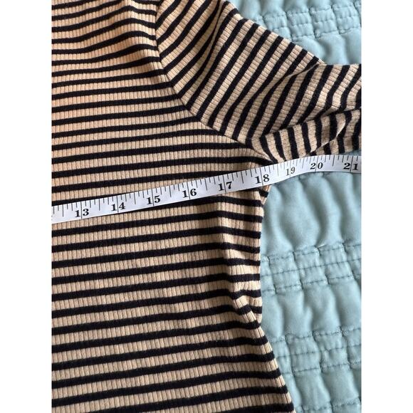 Vintage Lauren Ralph Lauren Women's Henley Top Petite Large 3/4 Sleeve Y2K Vibes - Picture 6 of 10